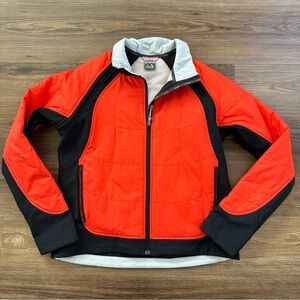 Nike ACG Jacket Coat Womens Medium Zip Off Sleeves‎ Vest Pockets Outdoor Nylon